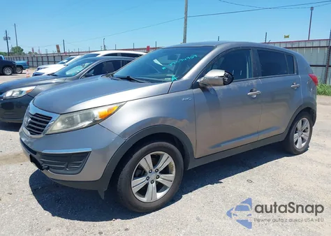 2013 Kia Sportage Lx from USA, damaged, VIN KNDPBCA26D7435810